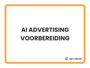 AI Advertising voorbereiden