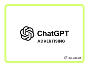 kosten Chatgpt ads / advertising