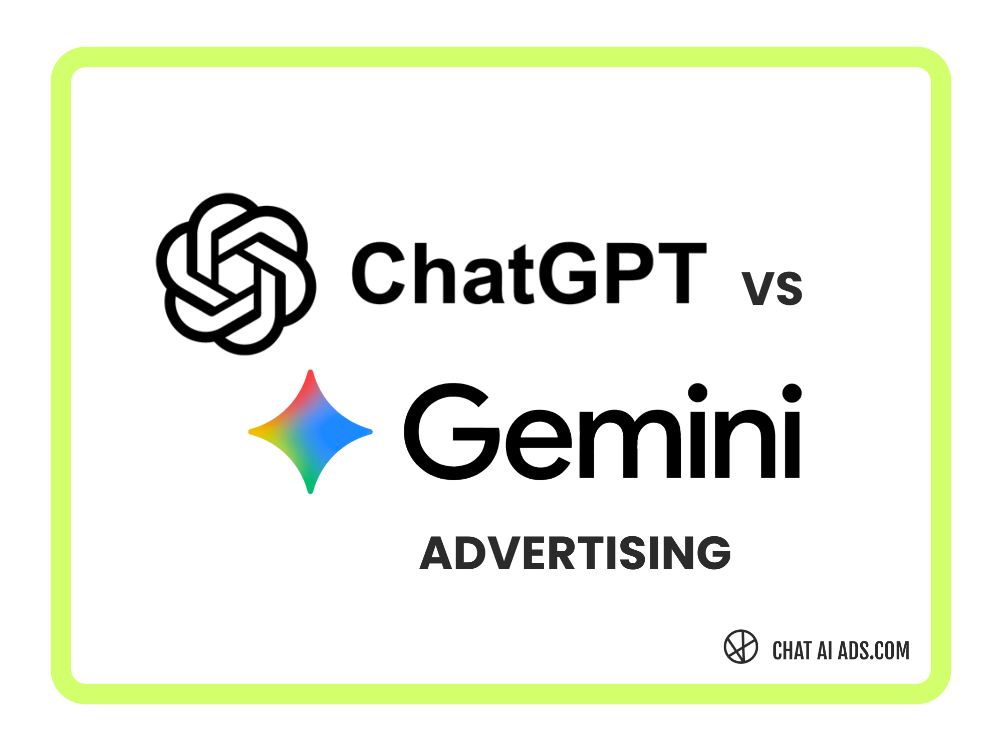 Gemini Ads vs ChatGPT ads